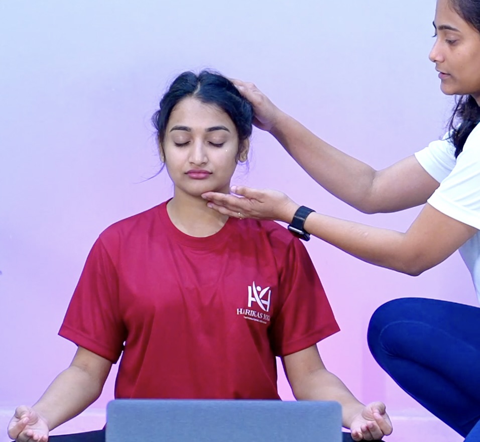 Personal one-to-one coaching session at Harika's Yoga
